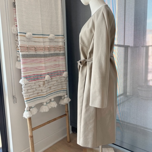 Marc by Marc Jacobs Tan Long Sleeves Long Trench Coat Women’s Size XS - Picture 3 of 9